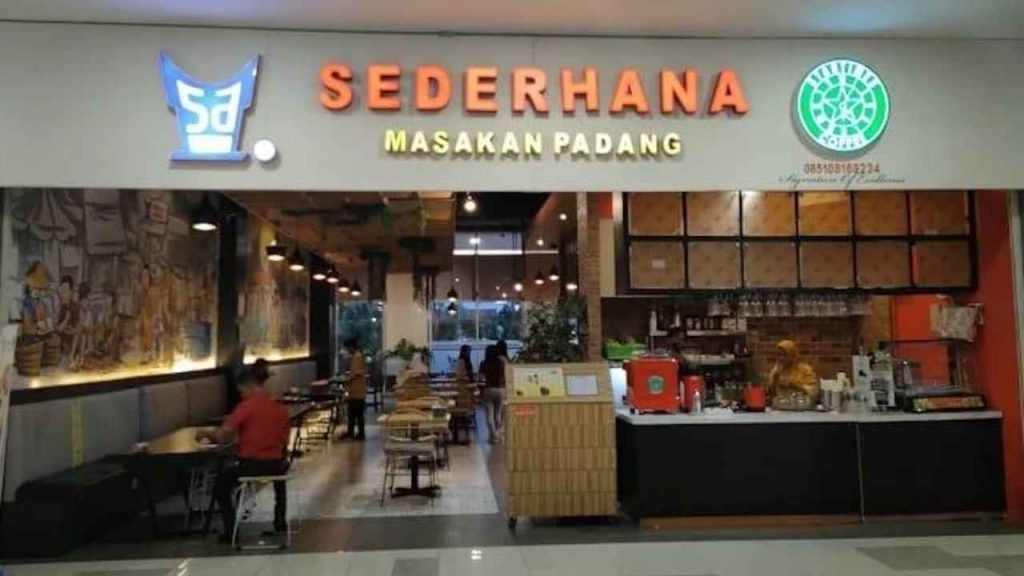 Franchise Rumah Makan Padang 'Sederhana'