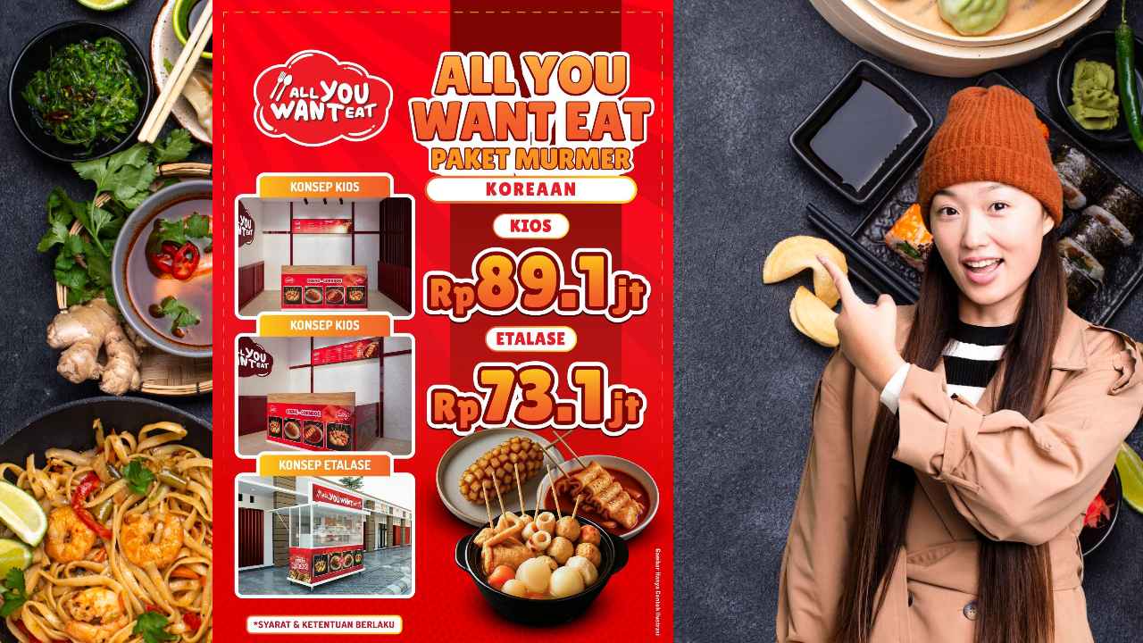 paket usaha Korean Street Food