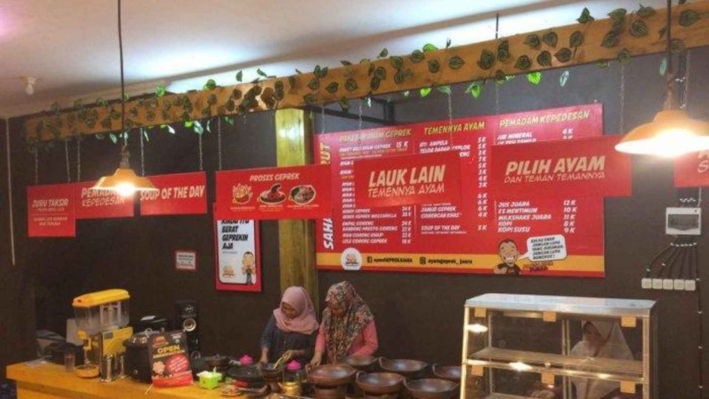 Franchise Ayam Geprek Juara