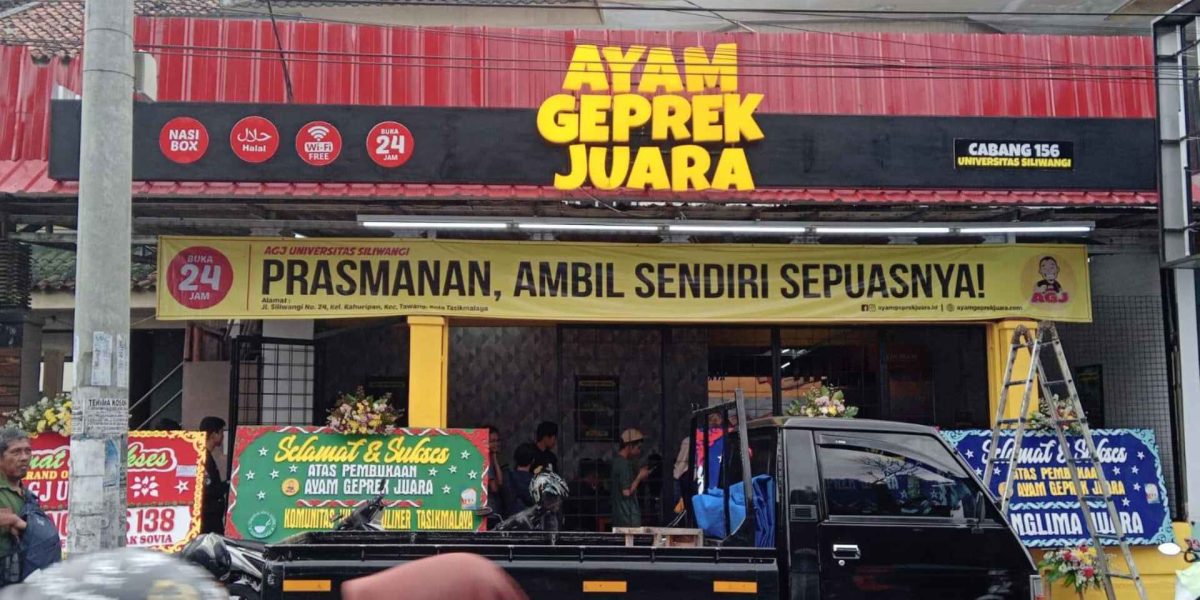 Franchise Ayam Geprek Juara