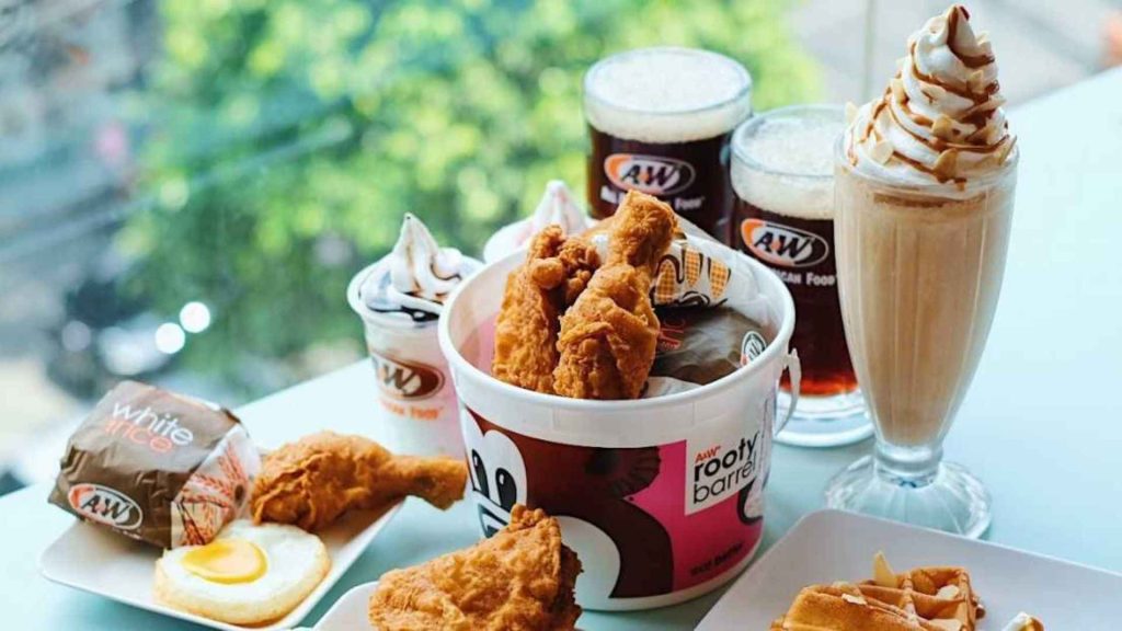 franchise restoran A&W