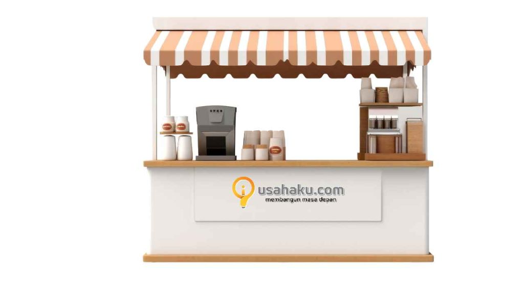 Gerobak Jualan minimalis ide usaha rumahan